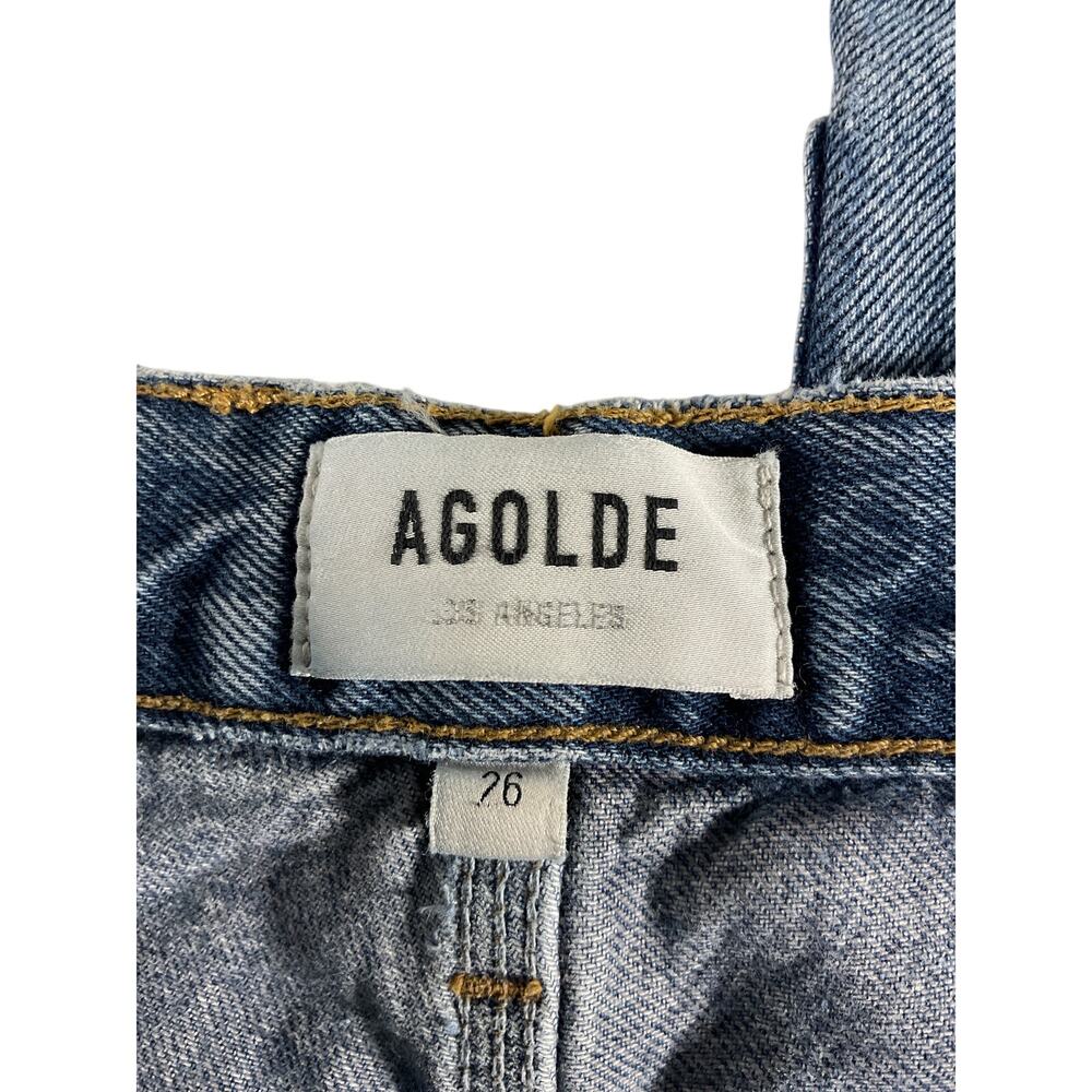 Agolde Organic Mid Denim Rami Carpenter Denim Jeans Size 26 - Picture 5 of 6